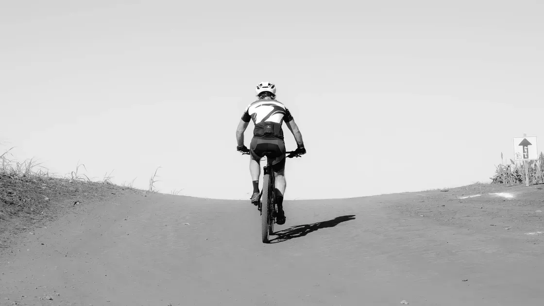 Närbild på gravelcykelns däck